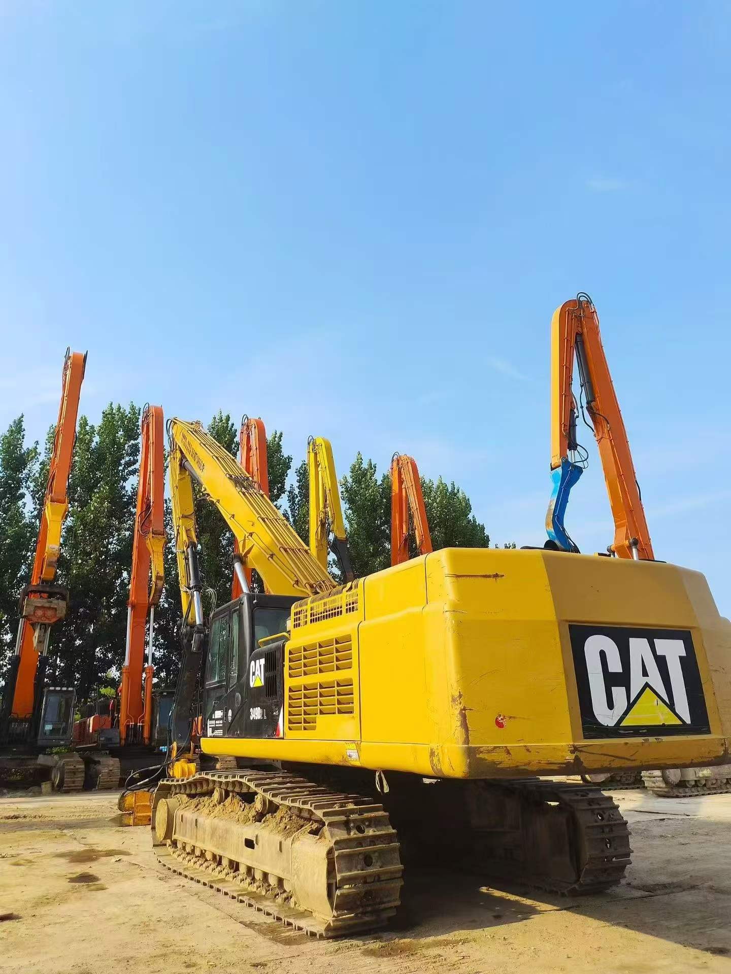 Год выпуска не указан, подержанный экскаватор Caterpillar 349D2L