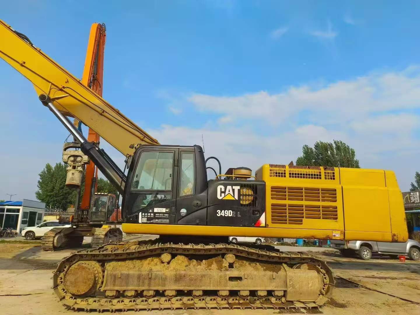 Год выпуска не указан, подержанный экскаватор Caterpillar 349D2L