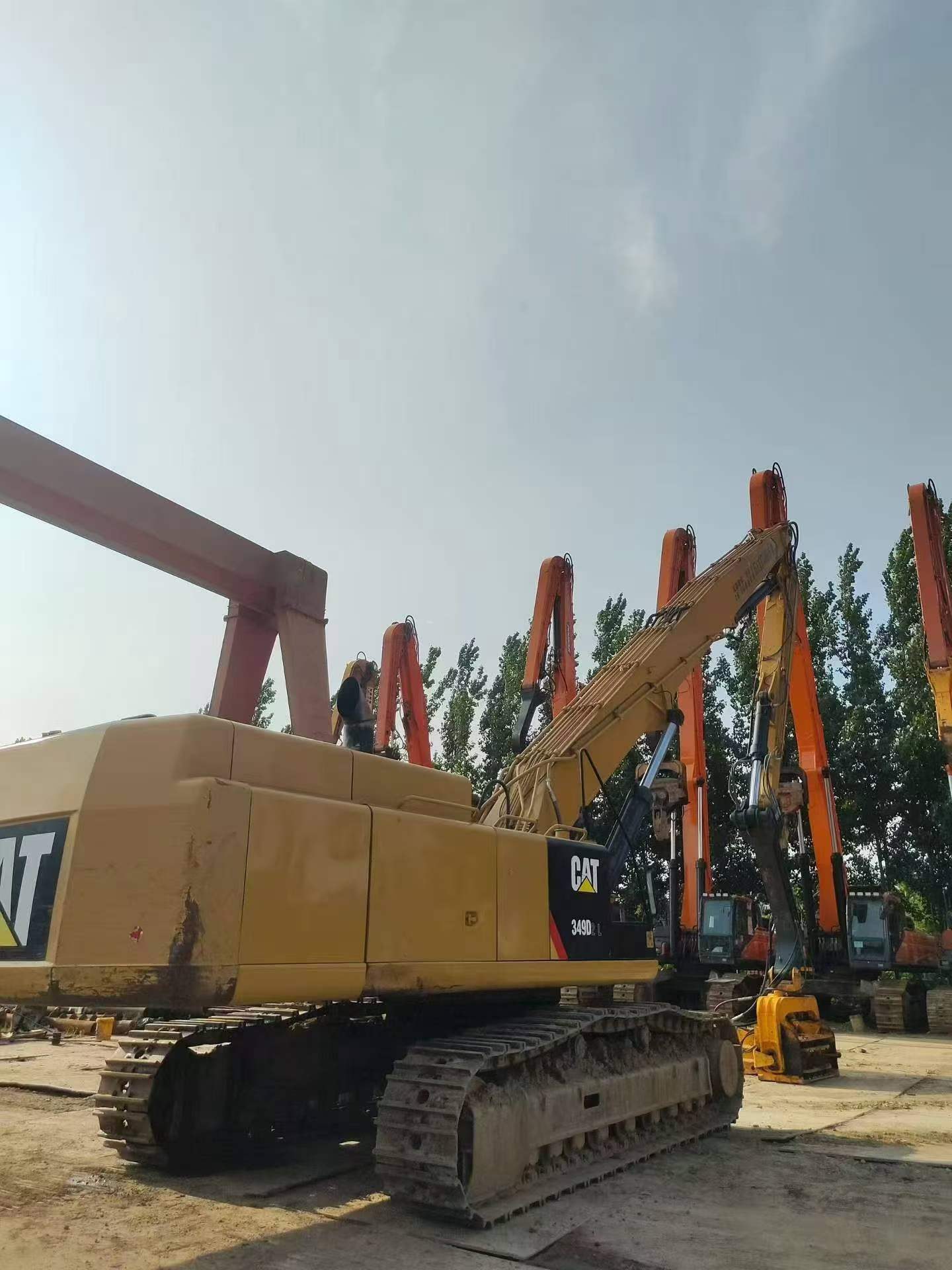 Год выпуска не указан, подержанный экскаватор Caterpillar 349D2L
