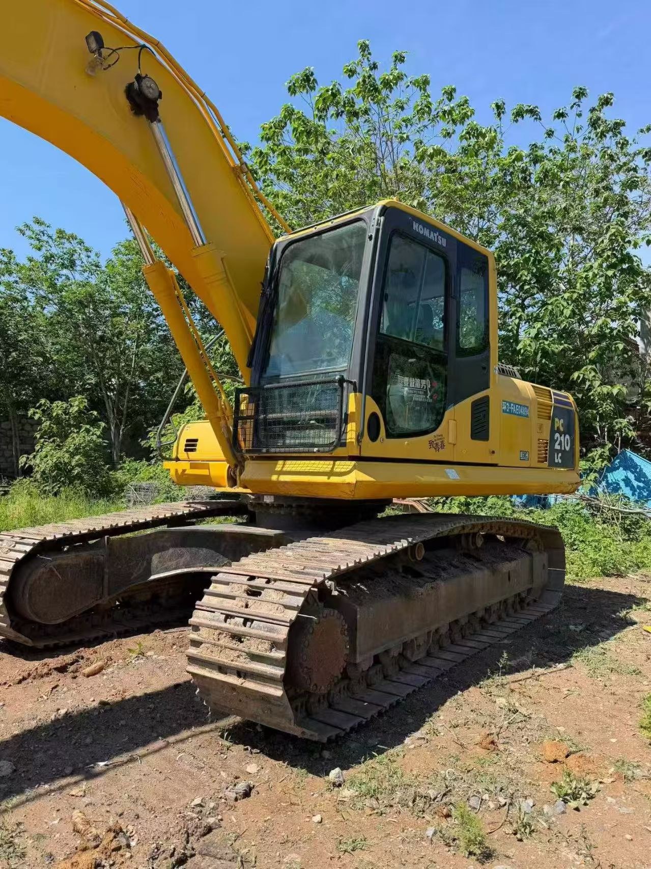 Excavator bekas Komatsu 210 tahun 2019