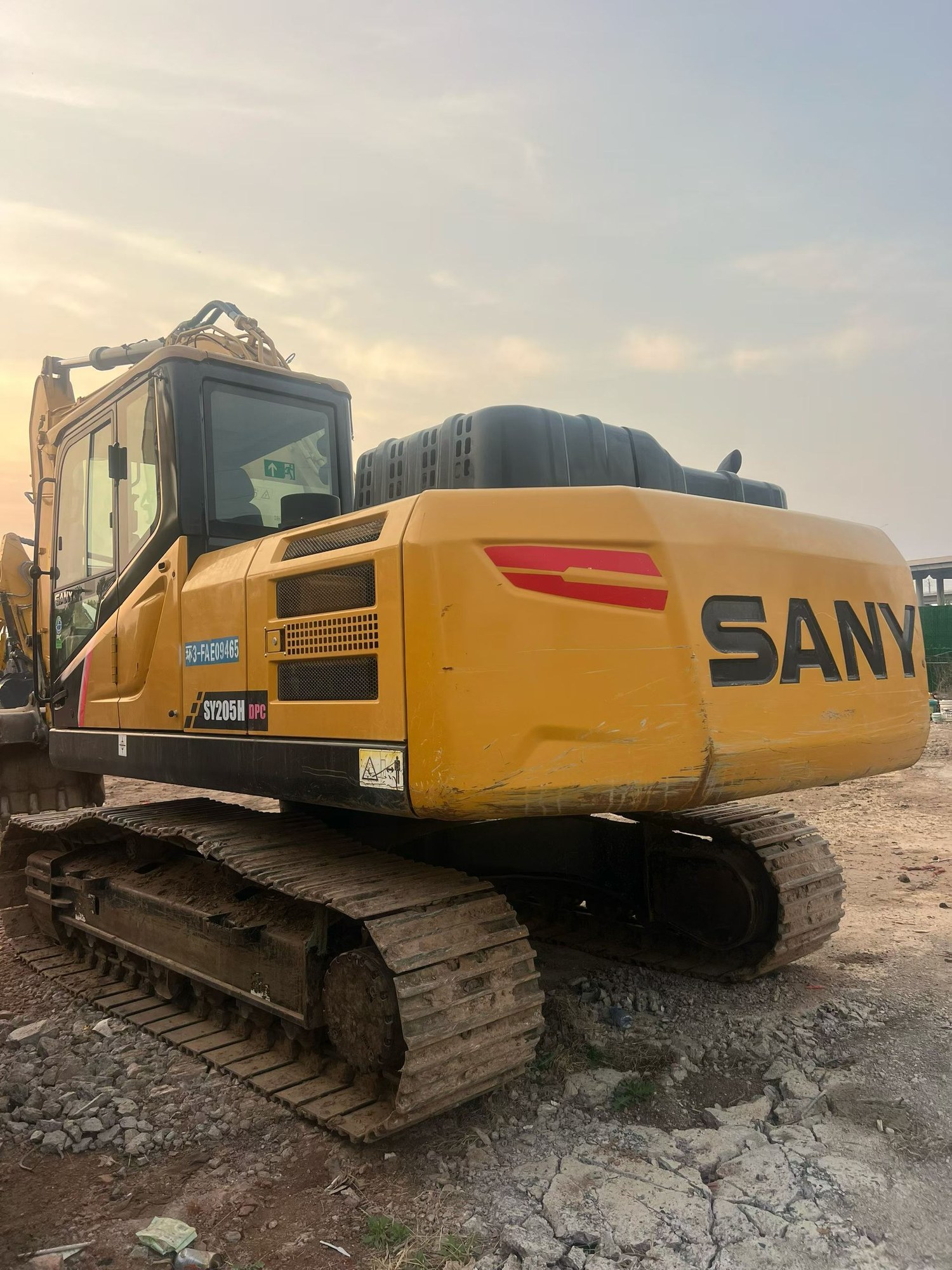 2022 год, SANY 205H, подержанный экскаватор