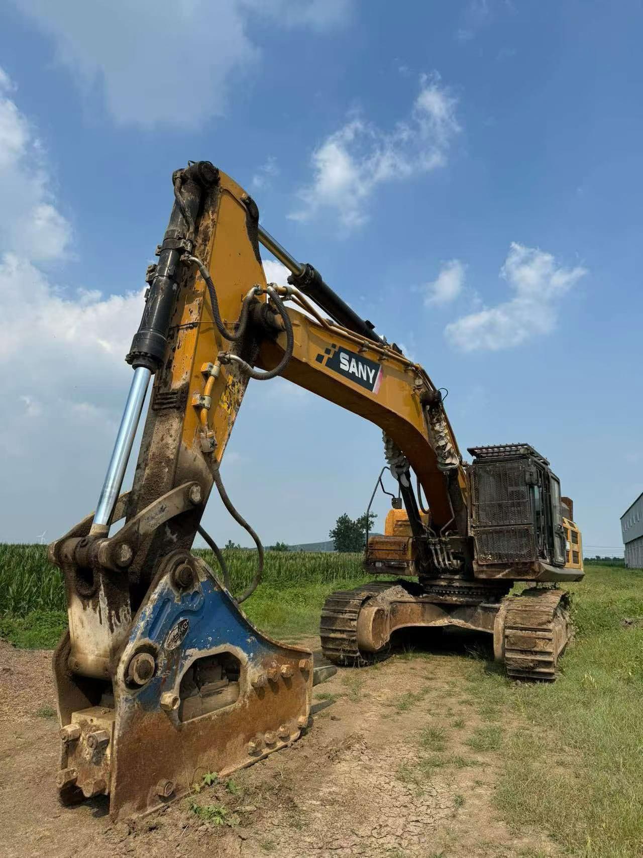 2020 год, б/у экскаватор SANY 550H