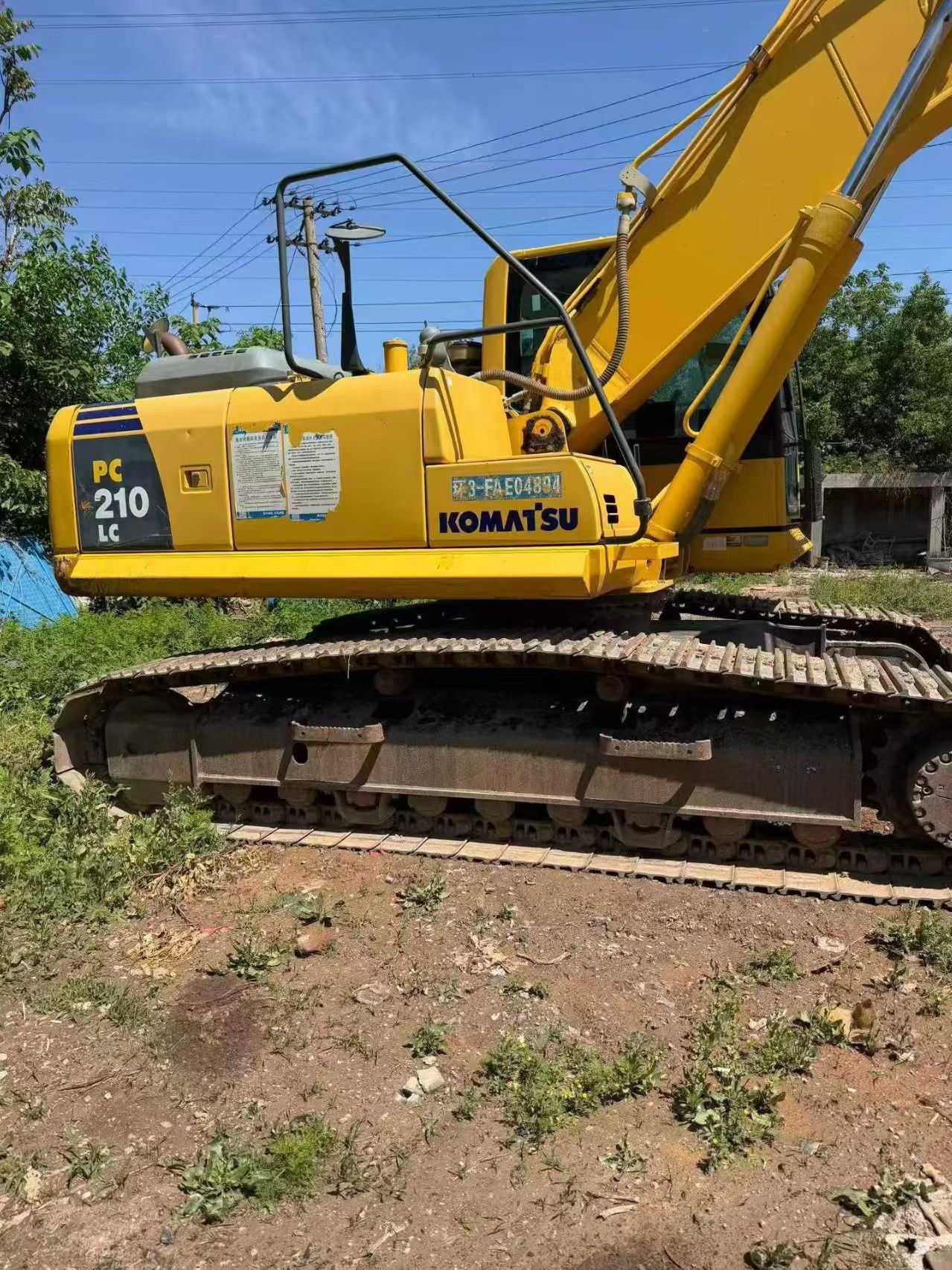 Excavator bekas Komatsu 210 tahun 2019
