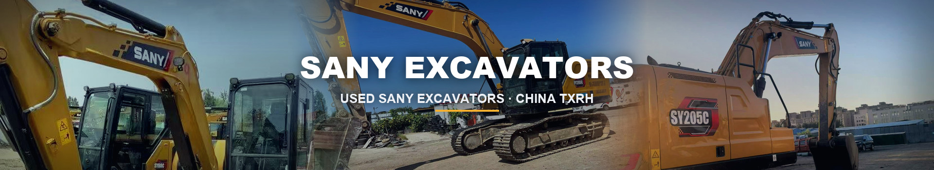 Екскаватор Sany
