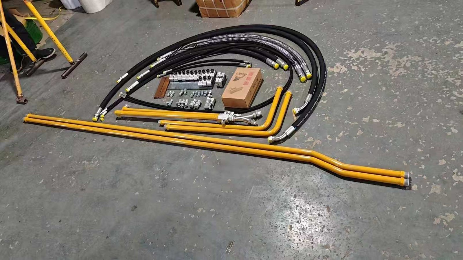 Breaker Retrofit Hose Kit (with Clamps and Fittings)