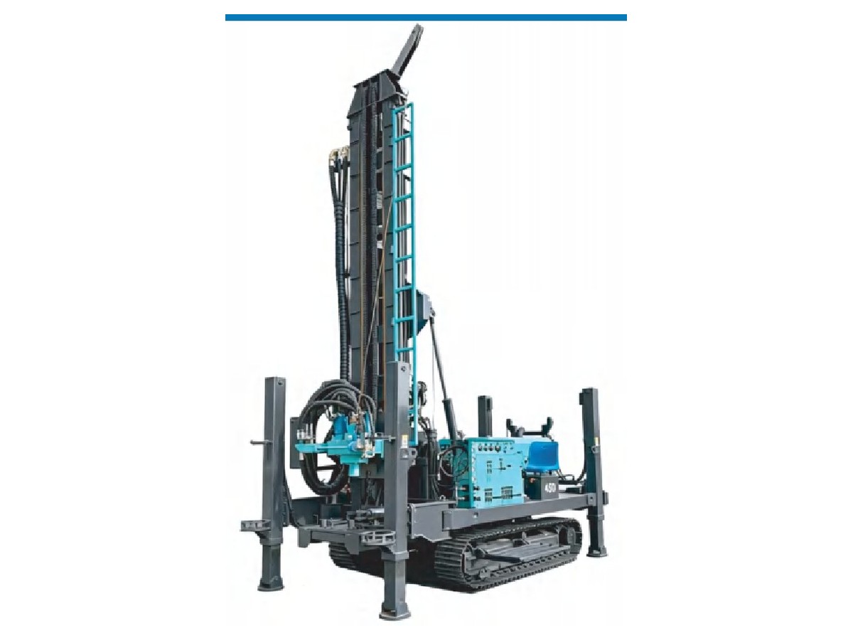 Runquan HT-450 Fully Hydraulic Water Well Drilling Rig
