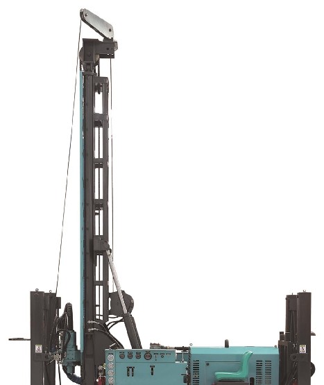 Rig Pengeboran Sumur Air Crawler Model Qianchuan 300