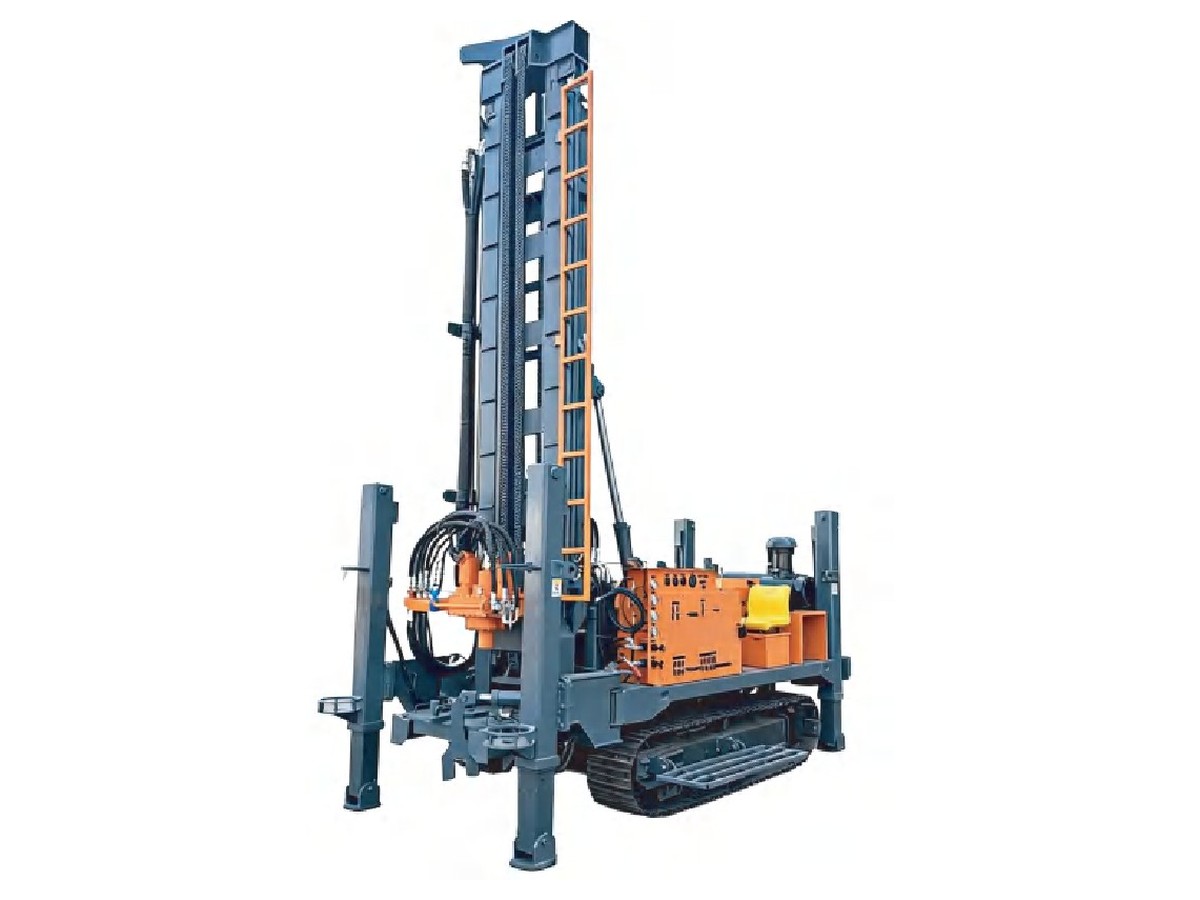 Runquan HT-600 Fully Hydraulic Water Well Drilling Rig
