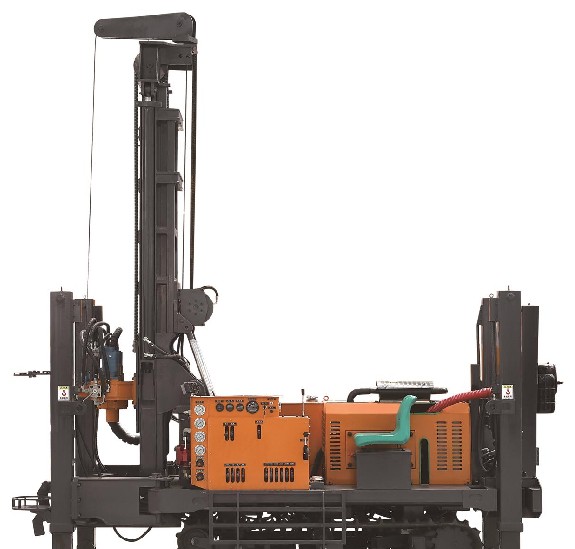 Rig Pengeboran Sumur Air Crawler Model Qianchuan 260
