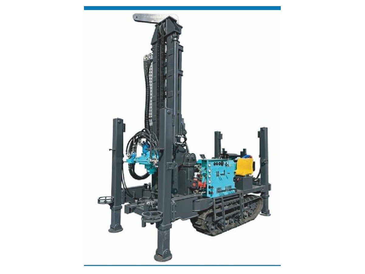 Runquan HT-260 Fully Hydraulic Water Well Drilling Rig