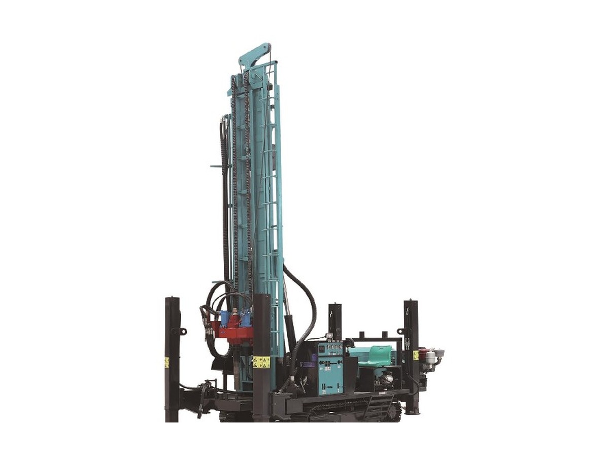 Qianchuan Model 350 Crawler Water Well Drilling Rig