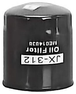 Filtro de óleo spin-on JX312 para escavadeira