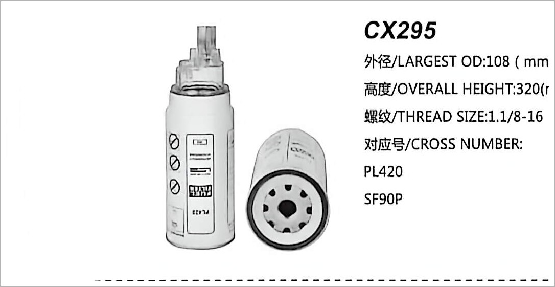 Filter Bahan Bakar Diesel CX295