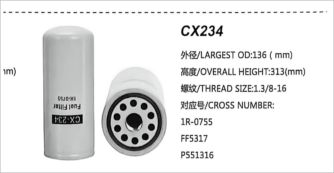 Diesel Fuel Filter CX234