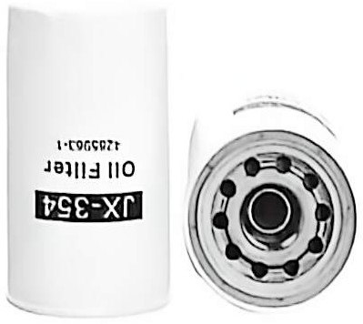 Filtro de óleo spin-on JX354 para escavadeira