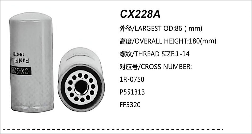 Diesel Fuel Filter CX228A