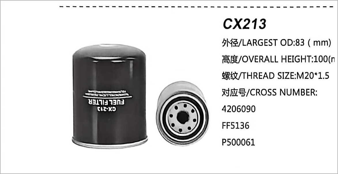 Diesel Fuel Filter CX213