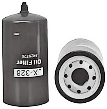 Filtro de óleo spin-on JX328 para escavadeira